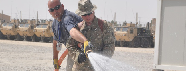 U.S. Troops Train With The TRI-MAX 30 CAF System In Afghanistan